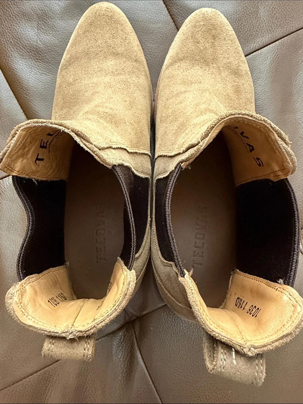 Tecovas Men's The Knox Chelsea Boots with Vibram Sole 11.5 EUC